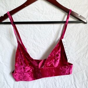 ❗️❗️Sold❗️❗️💕Urban Outfitters 💕 Velvet Pink Bra